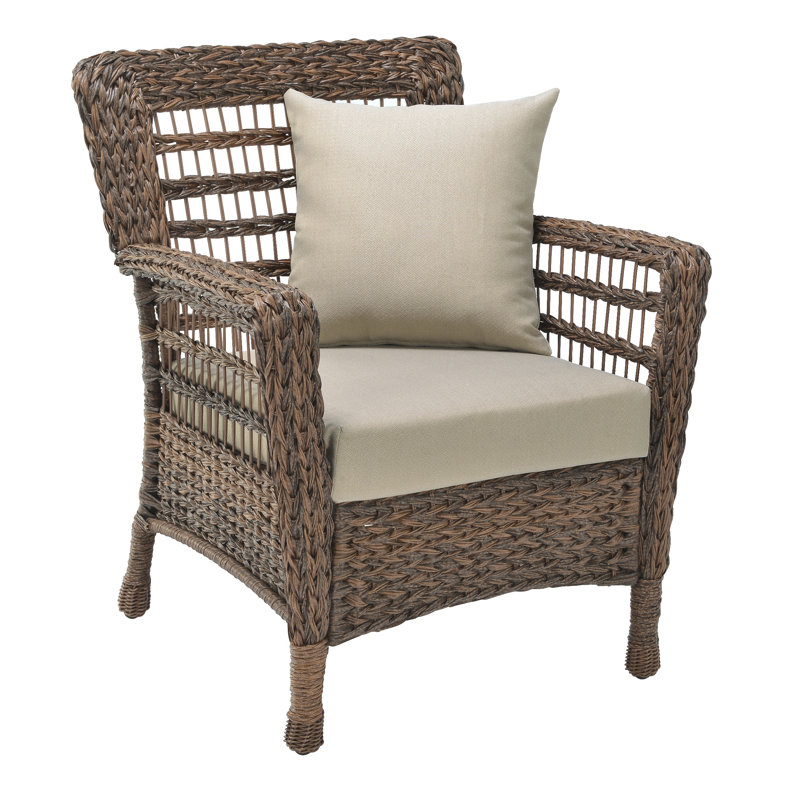 Chaise de patio avec coussins Fredric Donn, No