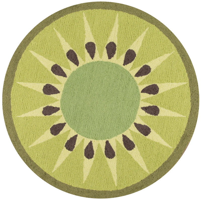 Cucina Floral Synthetic Kitchen Mat