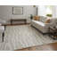 Peconic Modern Abstract, Tan/Ivory Area Rug-1403198749
