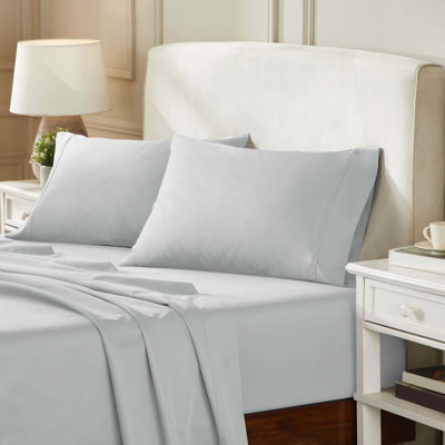 Certified Egyptian Cotton 850 Thread Count Solid Deep Pocket Bed Sheet Set