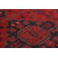 Tapis de zone en laine rouge 4 pi 1 po x 6 pi 5 po à main one-of-kind-noué la 2010 esari Allaina