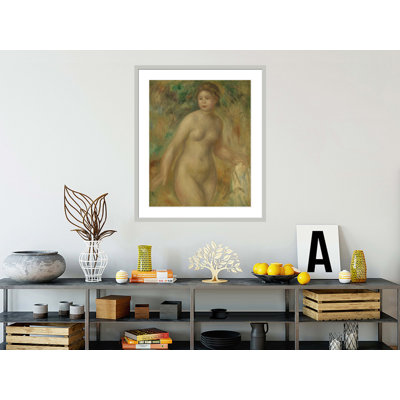 Nu-Pierre-Auguste Renoir - Impression giclée sur cadre