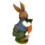 Statue de père lapin Bunny Hop Lane