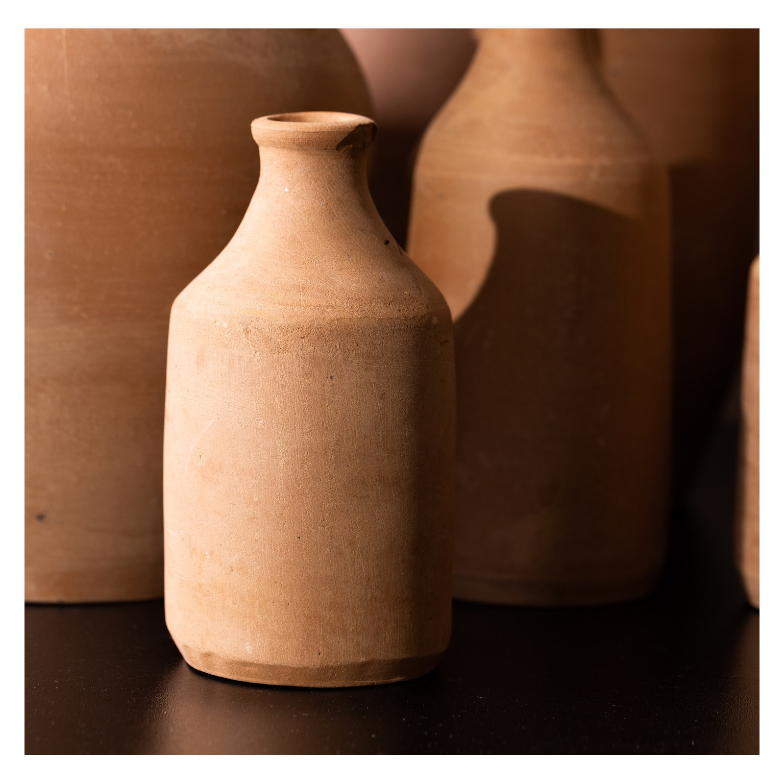 2.95'' Terracotta Table Vase
