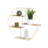 Amirul 4 Piece Hexagon Metal Accent Shelf