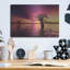 «Atchafalaya Sunset Oil Paint» par Rick Berk, art mural en métal-1067861896