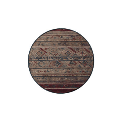 Machine Washable Black Area Rug GSIX03619