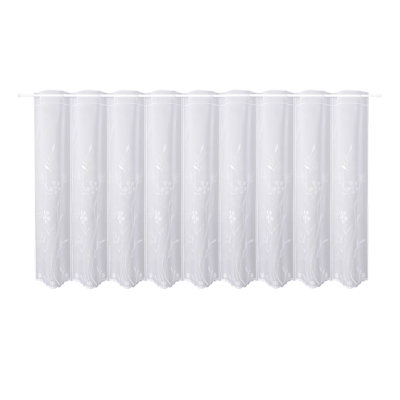 Asuncion Scalloped Cafe Curtain