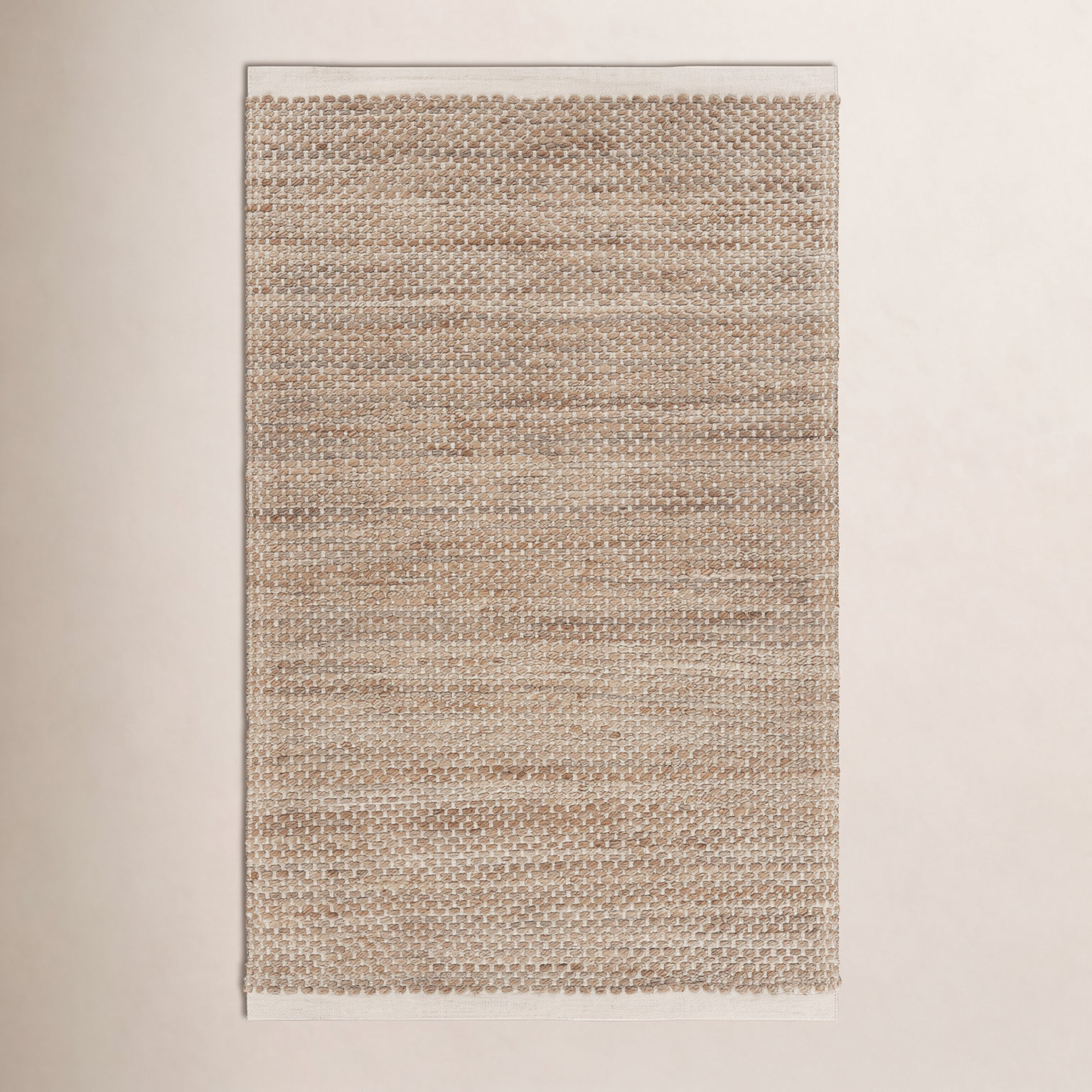 Handmade Natural Fiber Jute Rug, Rectangle 7'9" x 9'9"