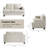 63 '' Upholstered Sofa 2 Seater Couches Small Loveseat For Small Apartment Living Room-1634482923