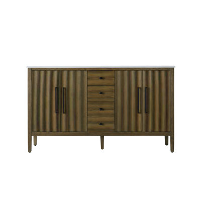 Meuble-lavabo double 60 po