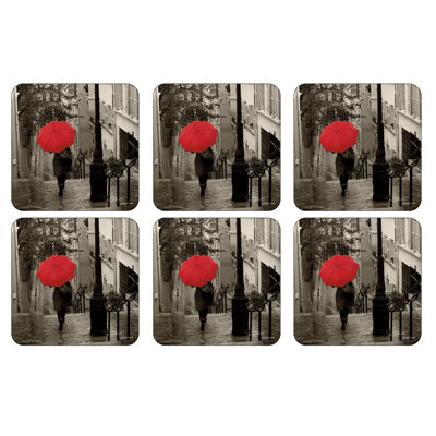 Pimpernel Paris Stroll Coasters 4"X 4"