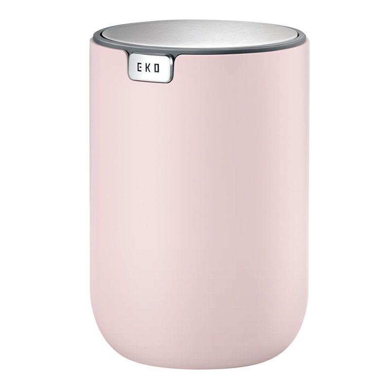 Plastic Swing Top Countertop Waste Bin - 1.5L, Pink