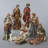 Kurt Adler Porcelain Nativity Figures Table Piece Set, 9 Pieces