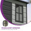 Remise de rangement extérieure 5 x 3 pi avec plancher renforcé-102830257