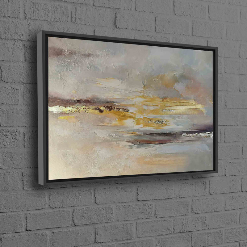 Print on Canvas, Framed Print without Mat, 80 cm H x 110 cm W, Black