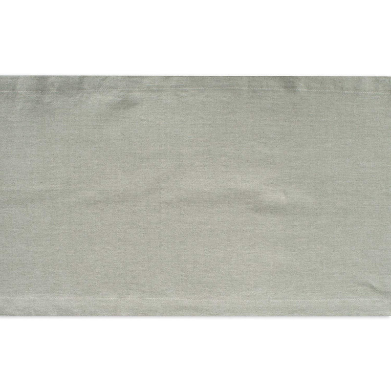 Kristina 100% Cotton Table Runner, 72" L x 14" W, Artichoke Green