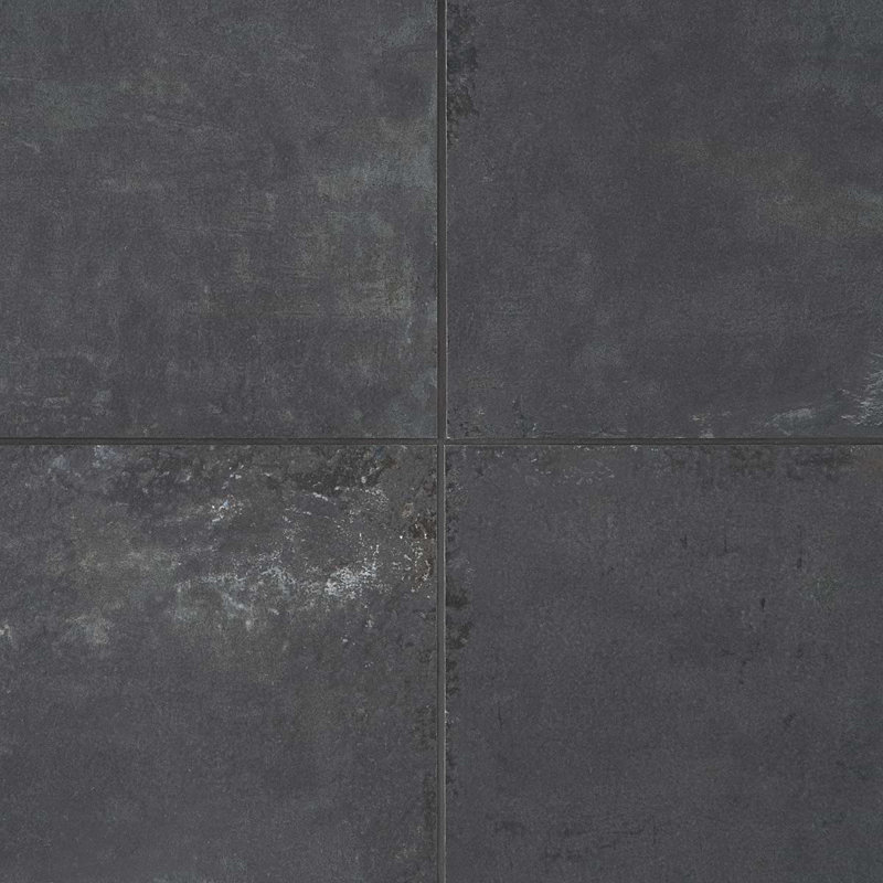 Portrait 24X48 Matte Porcelain Tile, Black Gold