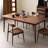 Beautiful Rectangular Dining Table For Home Use Walnut Solid Wood Dining Table-98773811