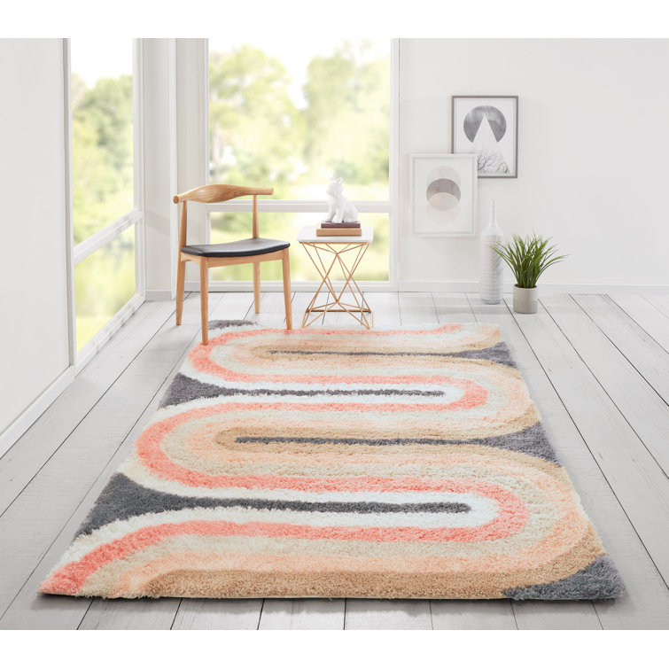 Rupa Hand Tufted Geometric Indoor Rug