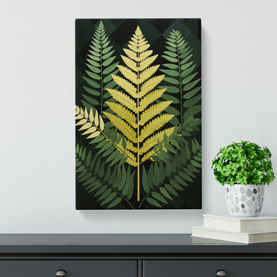 Fern Leaf Geometric - Print