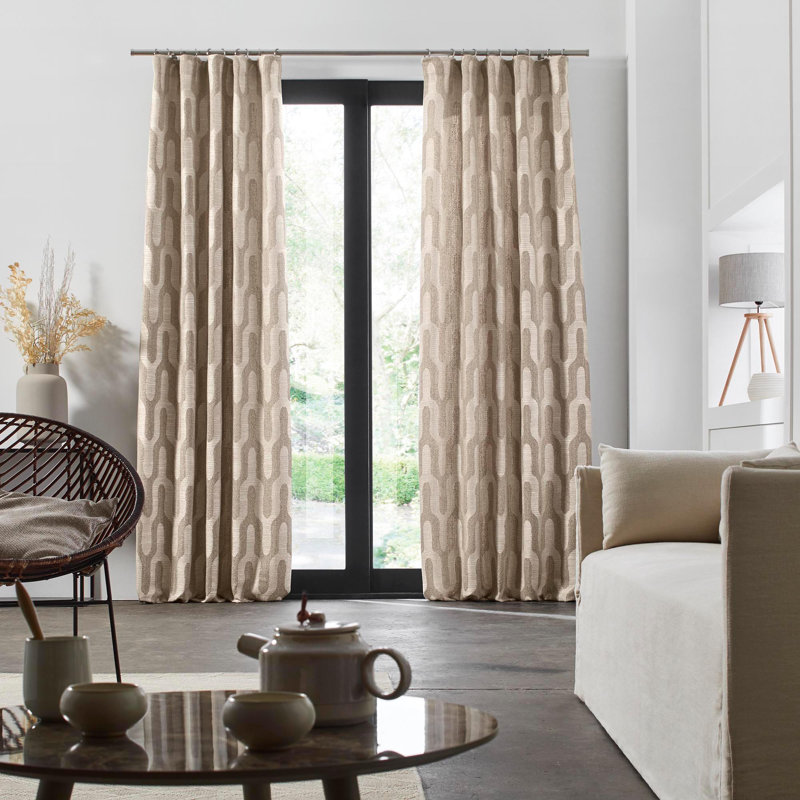 Room Darkening Curtain Single Panel, 137 x 350cm
