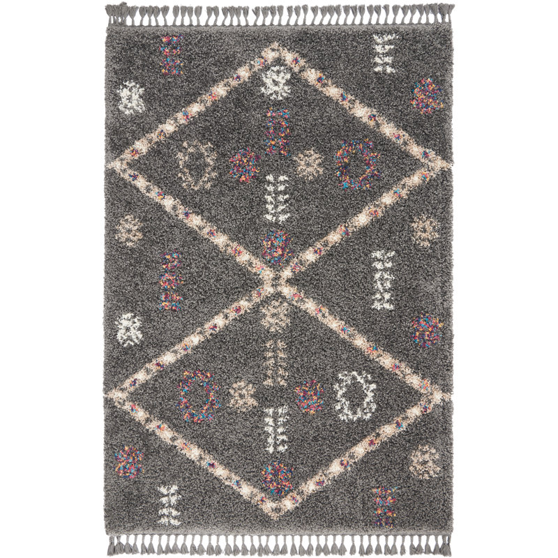 Beaudin Southwestern Area Rug, Rectangle 274 x 366cm