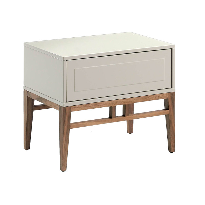 60cm W Manufactured Wood Bedside Table