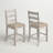 Somerville Upholstered Counter Stool with Solid Wood Frame