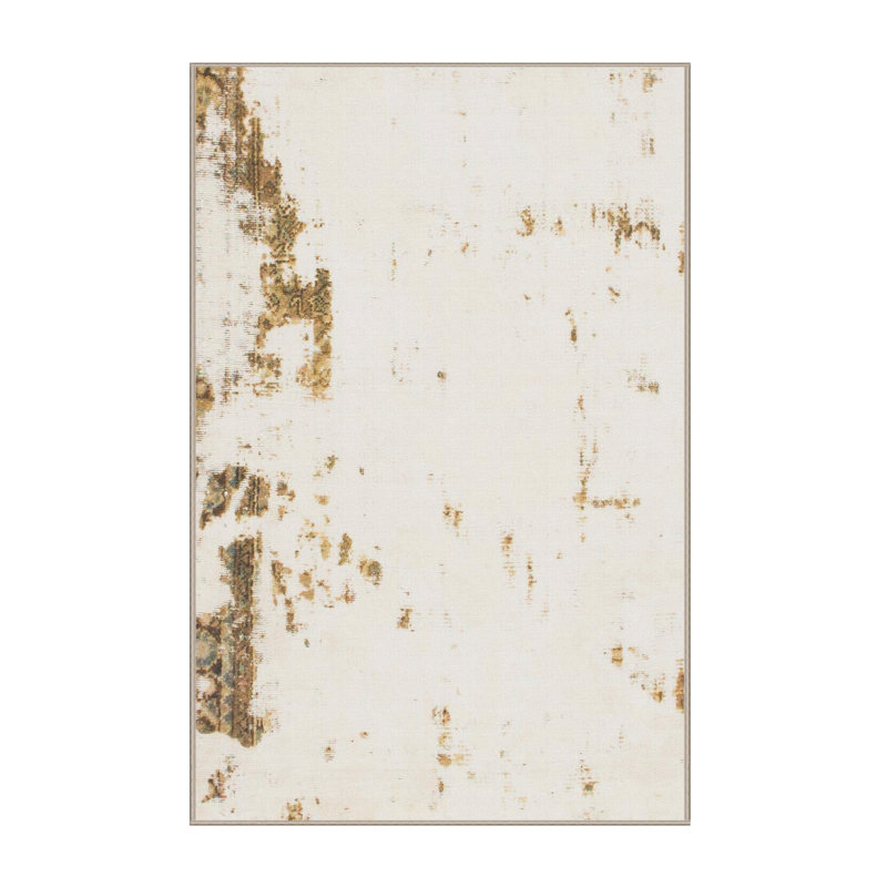 Abstract Indoor Rug, Rectangle 7' x 9'
