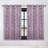 Finklea Floral Pattern Polyester Light Filtering/Room Darkening Rod Pocket Curtain Panels-567929260-567929293