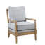 Fauteuil d'appoint avec garniture cloutée-942412511-942412510