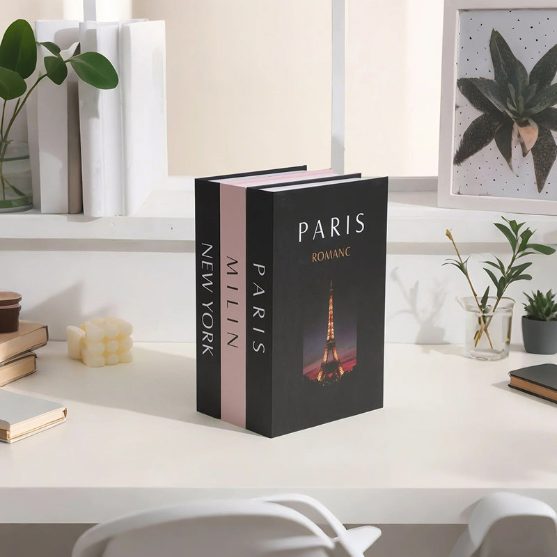 Ensemble de 3 livres décoratifs Landmark