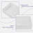 24"x16" White Ceramic Rectangular Vessel Bathroom Sink