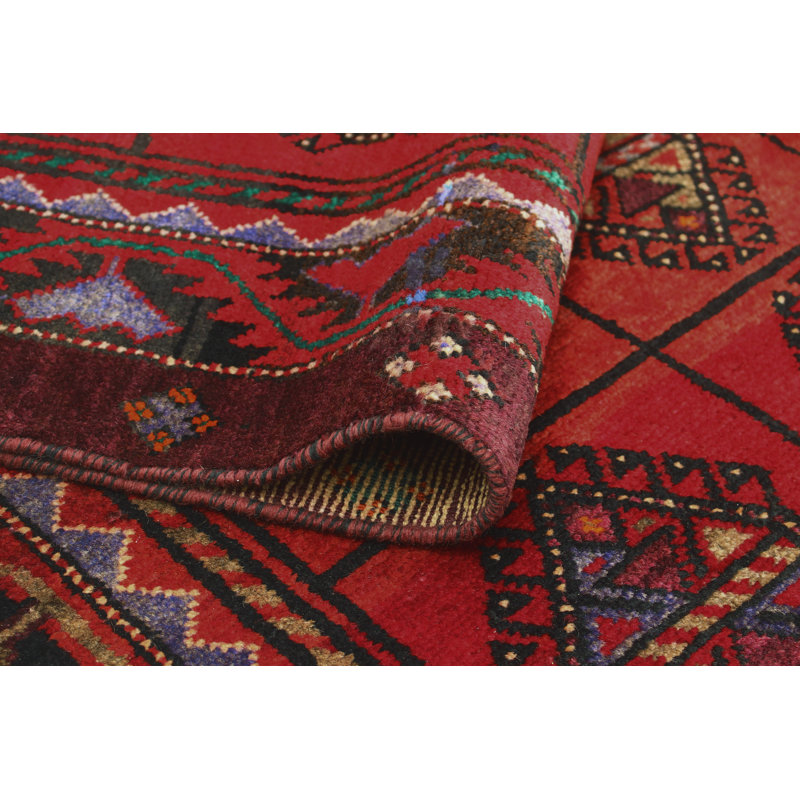 Khylar Distressed Jamieson Red Runner
