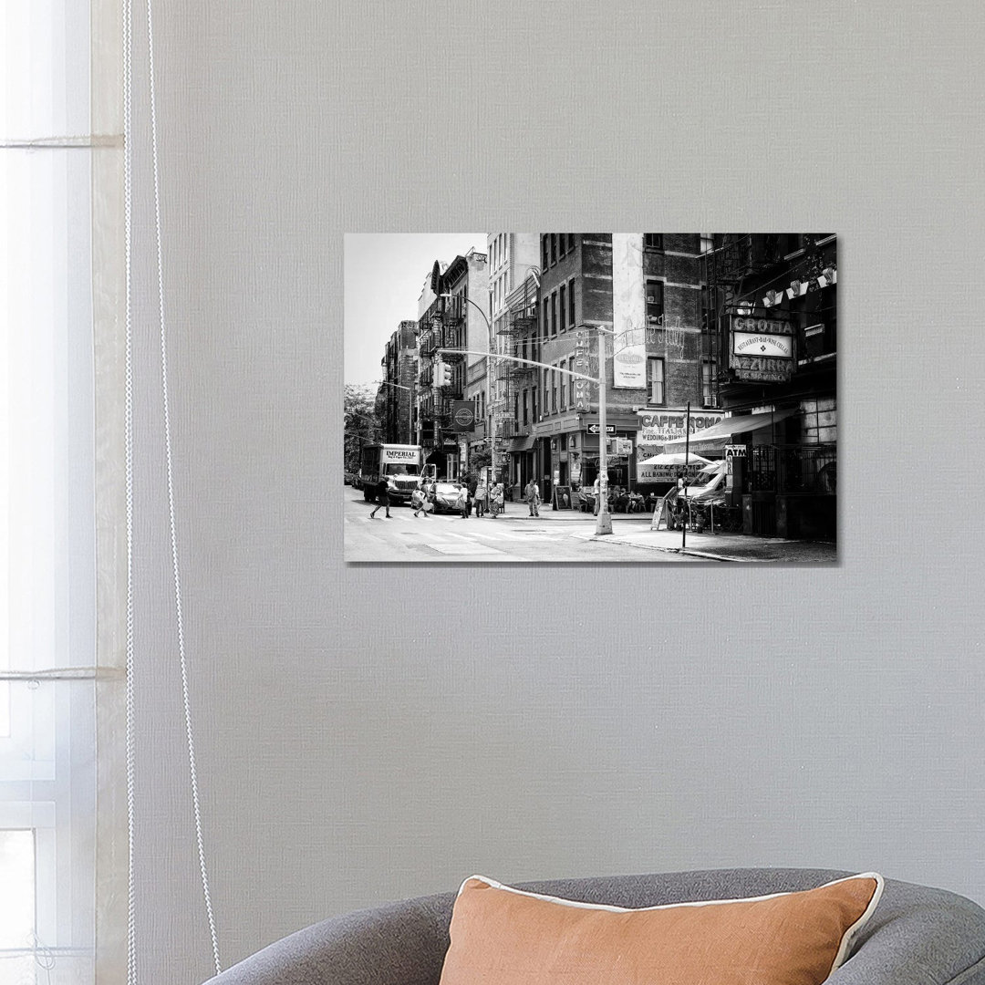 Welcome To Little Italy by Philippe Hugonnard - Wrapped Canvas Print