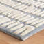 Roark Pewter Blue Hand Tufted Wool Rug-74721119