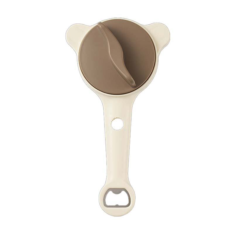Outil d'ouverture de pot multifonctionnel pour bouteille d'eau avec tête rotative Ouvre-bouchon de bouteille à taille ajustable