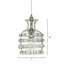 Luminaire suspendu en pot 1 lumière Ribbon-31274506
