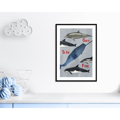 Born to Be Free Paper Print