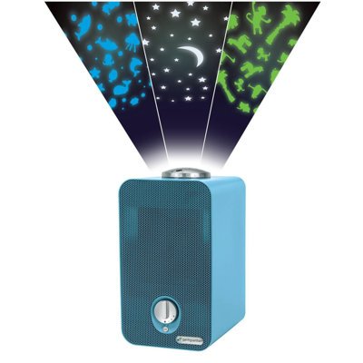 GermGuardian Air Purifier for Home with HEPA Pure Filter, Night Light, Blue