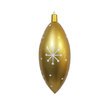 16" Candy Drop White Ornament