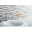 Arris Single Hole Bathroom Faucet with Drain Assembly-17419949