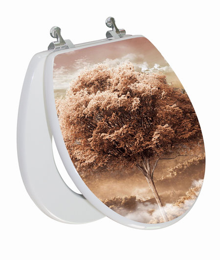 3D Vario Scenario Series Round Toilet Seat and Lid Topseat