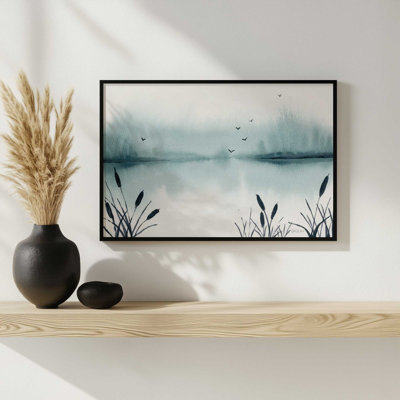 Lakeview by Yvette St. Amant Art Print