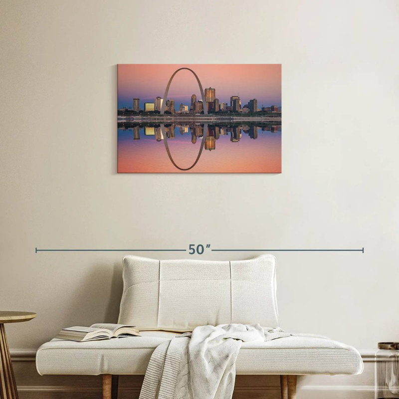 Rorry St Louis Skyline, 20" H x 30" W