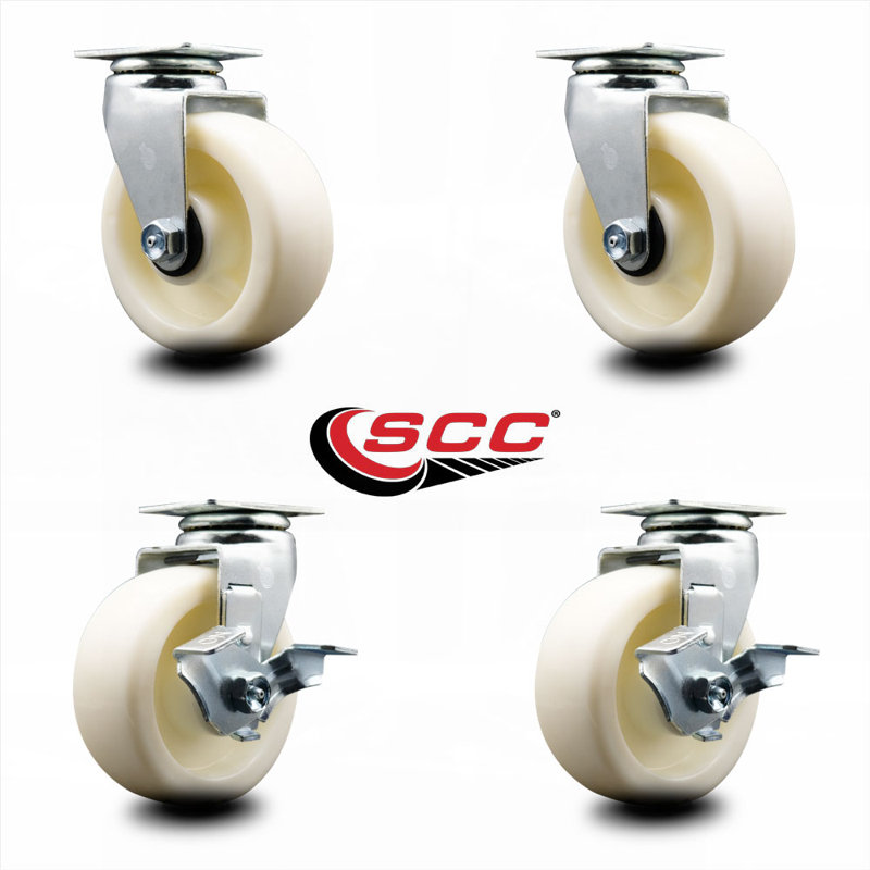 4-Piece Nylon Caster Set