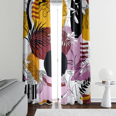 Semi Sheer Curtain Pair