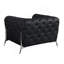 Chaise en cuir 100% italien Global United-71219205