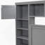 All-In-One Bed With Integrated Cabinet, Shelf And Sockets, Offering Ample Storage And Convenient Charging For A Comfortable Sleep